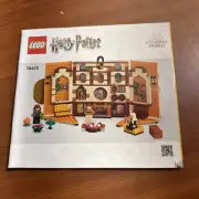 Lego Harry Potter Hufflepuff House Banner Manual Only