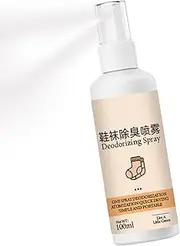 [Generic] Shoe Spray For Smelly Shoes | Foot Spray Shoe Spray,Spray With Ionic Silver Shoe Freshener, Multi-Purpose 100ml Natural Spray For All Types Of Footwear