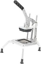 Ｂｅｓｇａ Potato Cutter French Fry Cutter Multipurpose Easy to Clean Vegetable Slicer Aluminum Alloy for Onion Slicing Fruit Potatoes