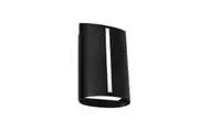 Temma Exterior LED Wall Light 8w in Black or White Cougar Lighting