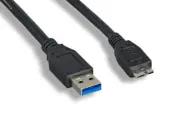 RiteAV USB 3.0 A Male to Micro B Male Cable 10ft