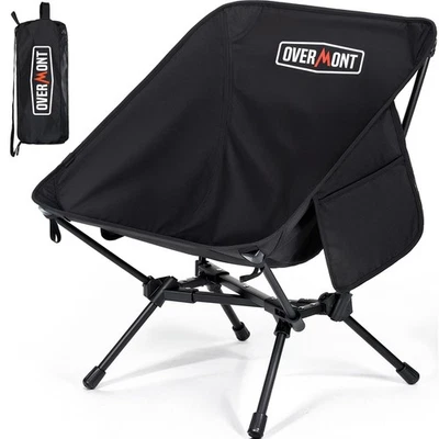 Ultralight Portable Camping Chair- Lightweight Folding Backpacking Chair, Sup...