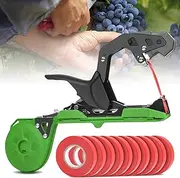Plant Tying Machine, Plant Tie Machine with Maximum Binding Diameter 45mm, 20 Rolls of Tapes, Garden Branch Tying Set for Grapes Tomato Cucumber Pepper