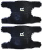 Kid Knee Pad Crash Proof Antislip Basketball Dance Skating Protector, Durable Comfort Fit, Breathable Material, Sizes S-M (12.6"-13.8" & 7.1"-7.9")