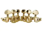 Guyker Guitar Locking Tuners (3L + 3R) - 1:21 High End Roto-Grip Rotomatic Lo...