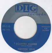 R&B REPRO: DIG - PRESTON LOVE-Country Boogie/LARRY WATERS-I Wonder, Wonder