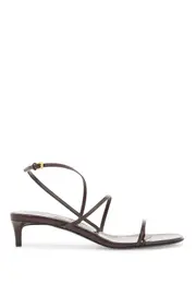 [KHAITE] KHAITE loop sandals 38 Brown