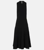 [Jacquemus] Jacquemus La Robe Favola midi dress UK 14 black
