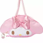 Sanrio My melody Rope Tote bag with plush bow