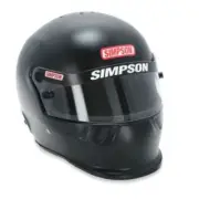Simpson Safety 7950028 SD1 Full-Face Racing Helmet - Matte Black, Medium