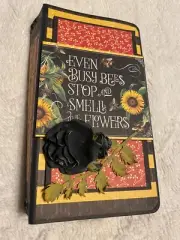 Handmade Hand Crafted Busy Bee Photo Book Album Free Shipping!