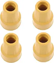 ERINGOGO 4Pcs Slip Cane Tips for Walking Sticks Durable Foot Covers for Crutches Shockproof Lightweight Fits Standard Canes for Hiking Trekking