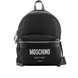 在飛比找遠傳friDay購物優惠-【MOSCHINO】Logo 尼龍口袋後背包(黑色)