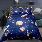 Single/Double/Queen/King Size Bed Doona/Duvet/Quilt Cover Set Spaceman Rocket