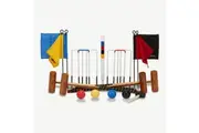 Uber Garden 4 Player Croquet Set