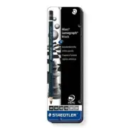 Staedtler Mars Lumograph Set/6 High Quality Drawing Pencils Hatching Black Gift