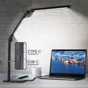 LED Desk Lamp for Home Office,Creative Touch Reading Light, with Memory Dual ...
