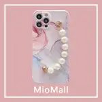 【MIOMALL 米歐廣場】IPHONE 13/13 PRO/13 PROMAX手機殼(★歐風時尚風格-凡爾賽印象 珍珠鍊 軟殼★)