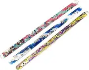 Star Magic Jumbo Spiral Glitter Wand Hand Fidget Wonder Wand Glitter Tubes for Kids, Sensory Wonder Tube (3-Pack)