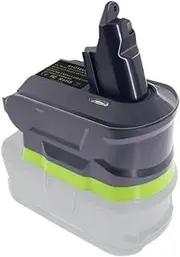 18V Lithium Battery Converter，Compatible for Dyson， V6 V7 V8 Battery Adapter for V6 V7 V8 Cordless Vacuum Handheld Tools