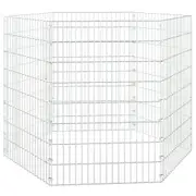 Andala Pets Free Range Animal Enclosure 6-Panel 54x80 cm