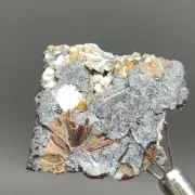Rutile Var Sagenite on Hematite Crystal from Zagi mountain region, 7.9 Grams