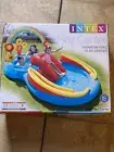 BRAND NEW INTEX Rainbow Ring Play Center Kids Inflatable Pool w/ Slide FAST SHIP