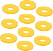 Kisangel 12Pcs Guitar Strap Blocks Slip Strap for Electric Guitar Bass Ukulele Reliable Fixation Washers Secure Attachment for Performance
