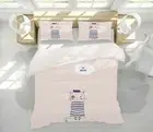 3D Cute Blue Cat 3574NA Bed Pillowcases Quilt Cover Duvet Boris Draschoff Fay