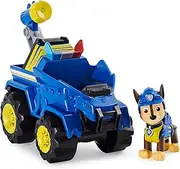 Paw Patrol 6056923 Dino Rescue Chase’s Deluxe Rev Up Vehicle with Mystery Dinosaur Figure