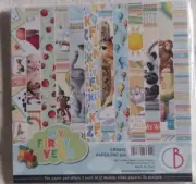 Ciao Bella My First Year 6x6 Paper Pad 2 Ea Of 12 Double Sided Papers 24 Designs