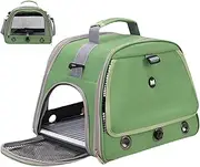 Bird Carrier with Perch ? Zippered Portable Parrot Travel Bag for Budgies and Small Birds | Breathable Bird Transport Cage with Perch | Lightweight Supplies for Outdoor and Indoor Use