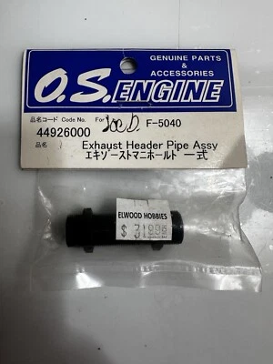 OS Engines 44926000 Exhaust Header Pipe Assembly F5040 FS110A OSMG6944