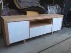 THT012L Tasmania Oak High Gloss Polyurethane entertainment TV Unit