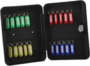 SECFOU 1 Set Wall Mounted Key Storage Box Key Management Cabinet with Ample Capacity User Friendly Design for Home Office