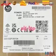 AB 22D-D2P3N104 Series A. PowerFlex 40P 0.75 kW 1HP AC Drive 22DD2P3N104 1PCS