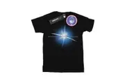 NASA Girls Kennedy Space Centre Planet Cotton T-Shirt (Black) - UTBI42364