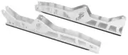 Dragonfire Trailing Arm Guards Silver #16-1806 Polaris RZR XP 1000/RZR XP Turbo