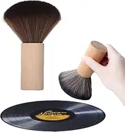 Turntable Vinyl Records Cleaner, Anti-Static Dust Cleaning Record Brush for Vinyl Albums LP CD Cartridge(1 Pcs)