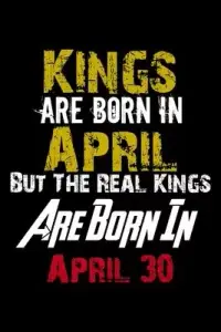 在飛比找博客來優惠-Kings Are Born In April Real K