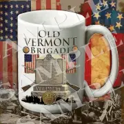 Old Vermont Brigade Gettysburg, Pa 15-ounce American Civil War themed coffee mug