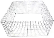 Ellie-Bo Easy-Up 8 Piece Puppy Rabbit Play Pen 76cms High