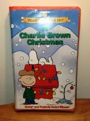 A Charlie Brown Christmas (VHS, 1999, Clamshell Case) Brand New Sealed