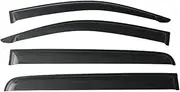 Window Deflectors Weather Shield Compatible for Chevrolet Trailblazer 2016 2017 2018 2019 Car Accessories