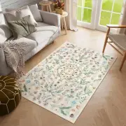 Lahome Insect Botanical 3x5 Washable Rugs for Entryway Soft Rugs for Bedroom,...