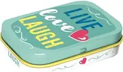 Nostalgic-Art Licensed Product Metal Mint Box: Live Love Laugh 4x6x2cm