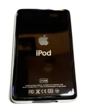 New Chrome Back Panel For Apple iPod Classic 7th Generation 512 GB Model A1238