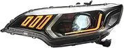 LED Headlight Assembly Turn Signal Daytime Running Light Clearance Lamp Compatible With FIT JAZZ 14 18 20