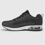 SKECHERS Women's S Sport Vevina 2.0 Memory Foam Black Sneakers Kicks
