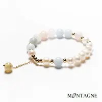 在飛比找蝦皮商城優惠-【Montagne】MORGANITE｜摩根石Ｘ珍珠手鍊